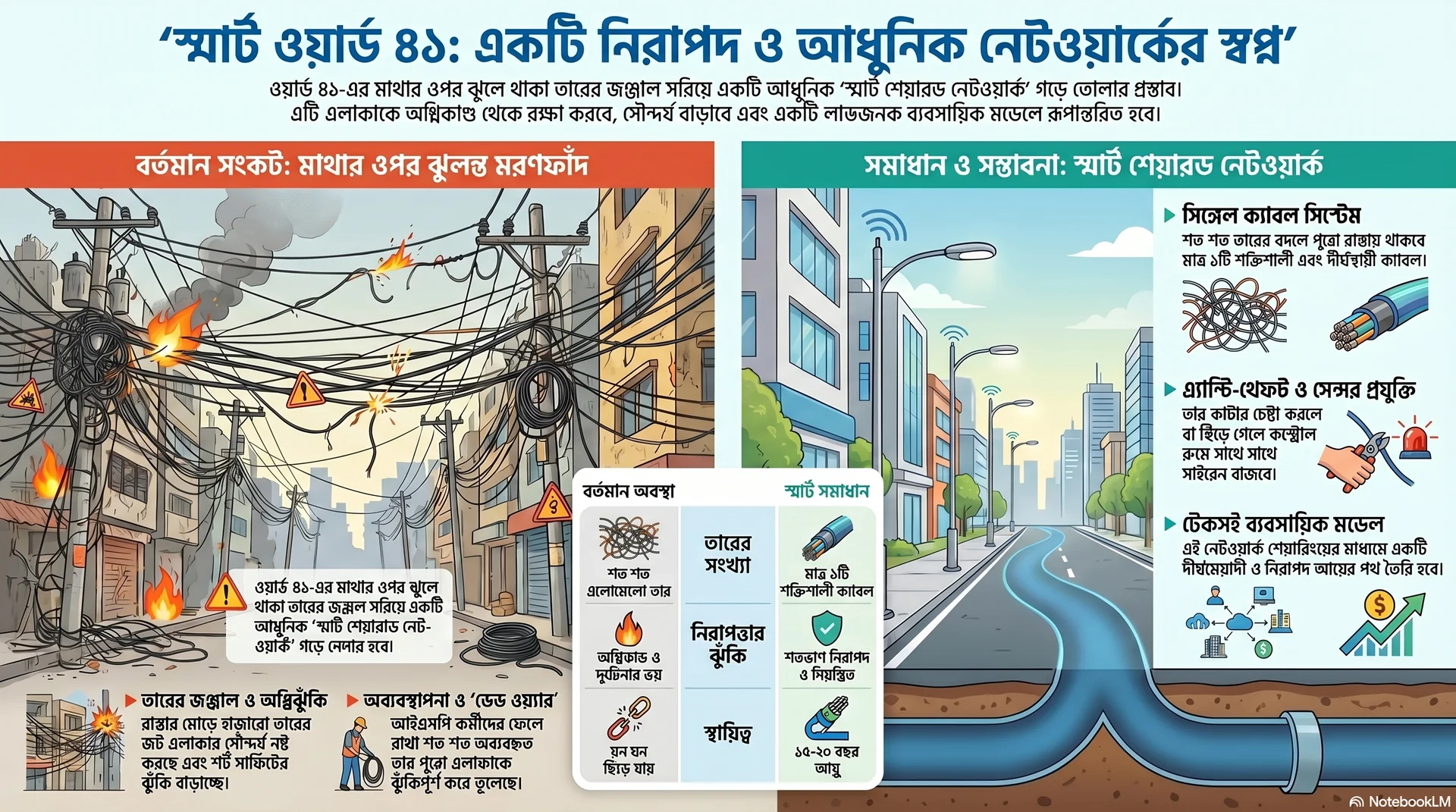 স্মার্ট ওয়ার্ড ৪১ নেটওয়ার্কিং প্রস্তাবনা